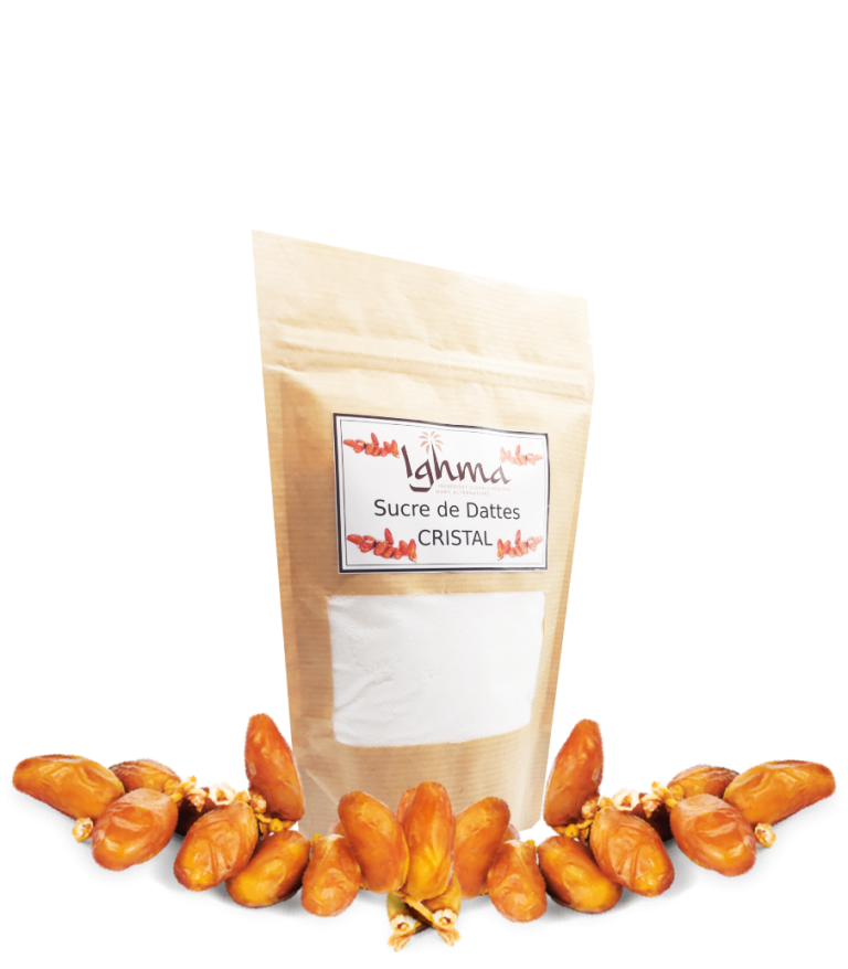 Sucre de dattes cristallisé 250 g - ighma