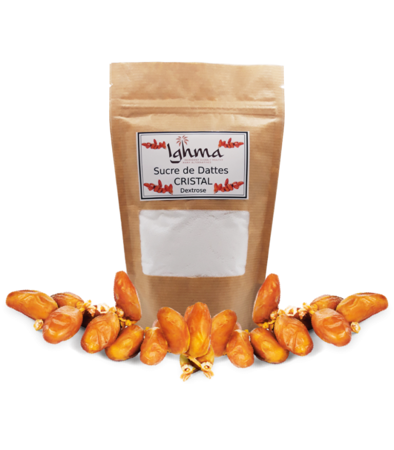 Poudre de Dattes Dextrose Cristallisé 100 g - ighma