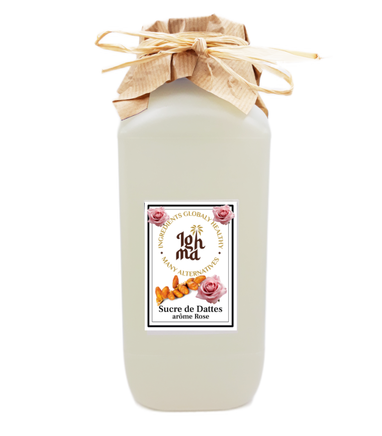 Sucre de Dattes arôme Rose 1L ighma