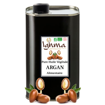 Huile d'Argan Biologique Bidon 500 ml ighma Huile d'Argan Biologique Bidon 500 ml ighma