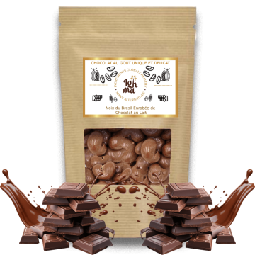 Noix du Brésil enrobée Chocolat au Lait FRUITS SECS ighma Noix du Brésil enrobée Chocolat au Lait FRUITS SECS ighma