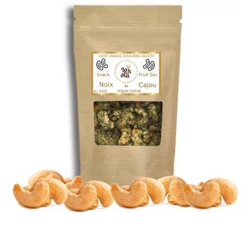 Noix de Cajou aux Algues Laitue Fruit Sec Ighma