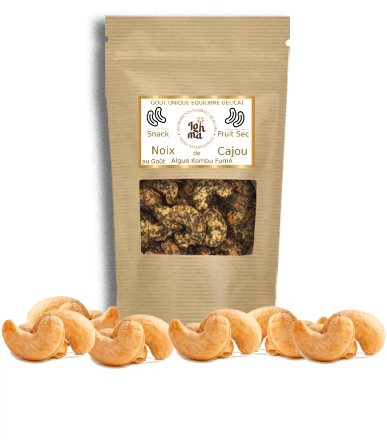 Noix de Cajou au Kombu Fumé Snack Fruit Sec Ighma