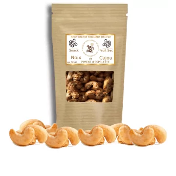 Noix de Cajou Piment d'Espelette Ighma Fruit Sec Ighma