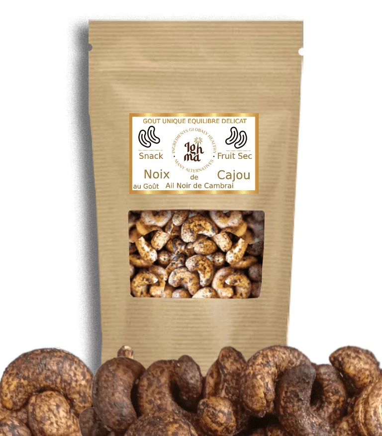 Noix de Cajou a l'Ail noir de Cambrai Fruit Sec Ighma